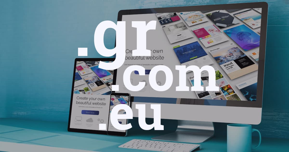 Minimal | .gr .eu ή .com? Μάθε για τα νέα domains και ξεχώρισε